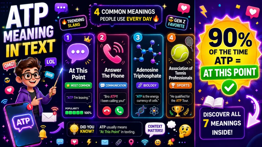 
ATP Meaning in Text