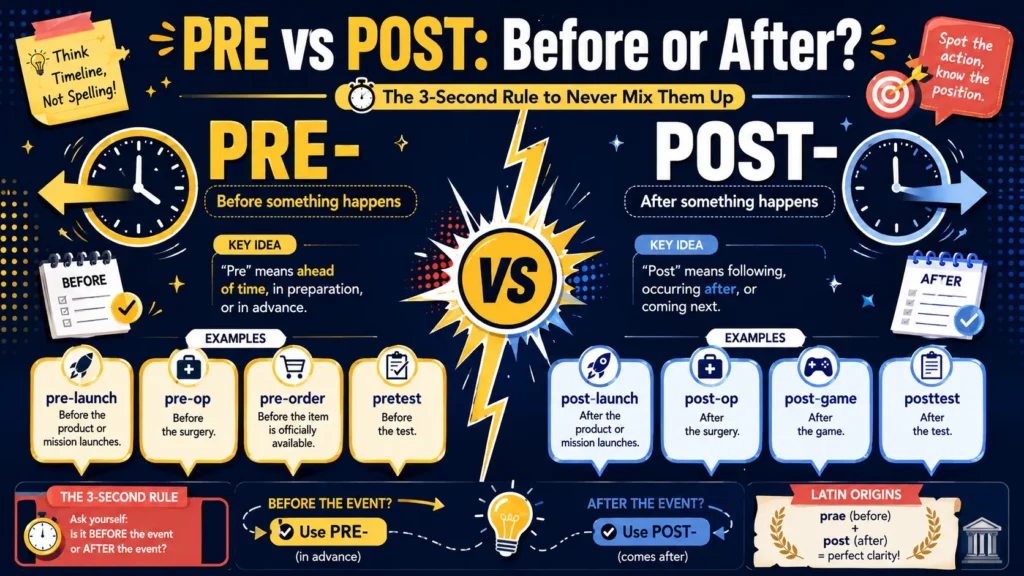 
Pre vs Post 