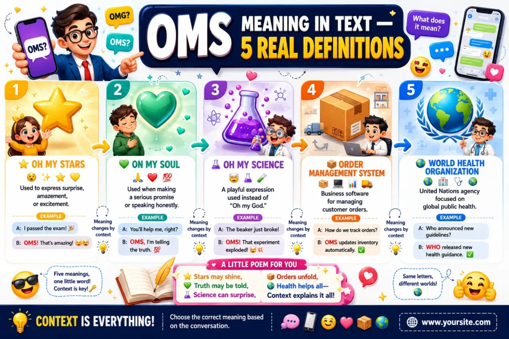 
OMS Meaning in Text 