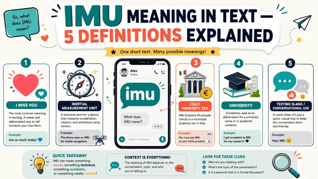  IMU Meaning in Tex