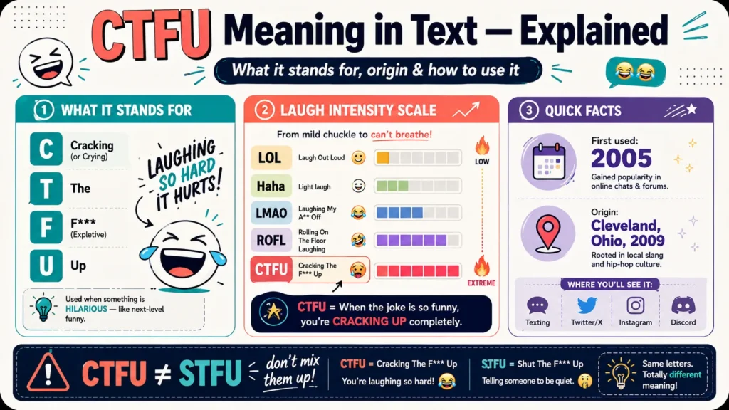 CTFU Meaning in Text