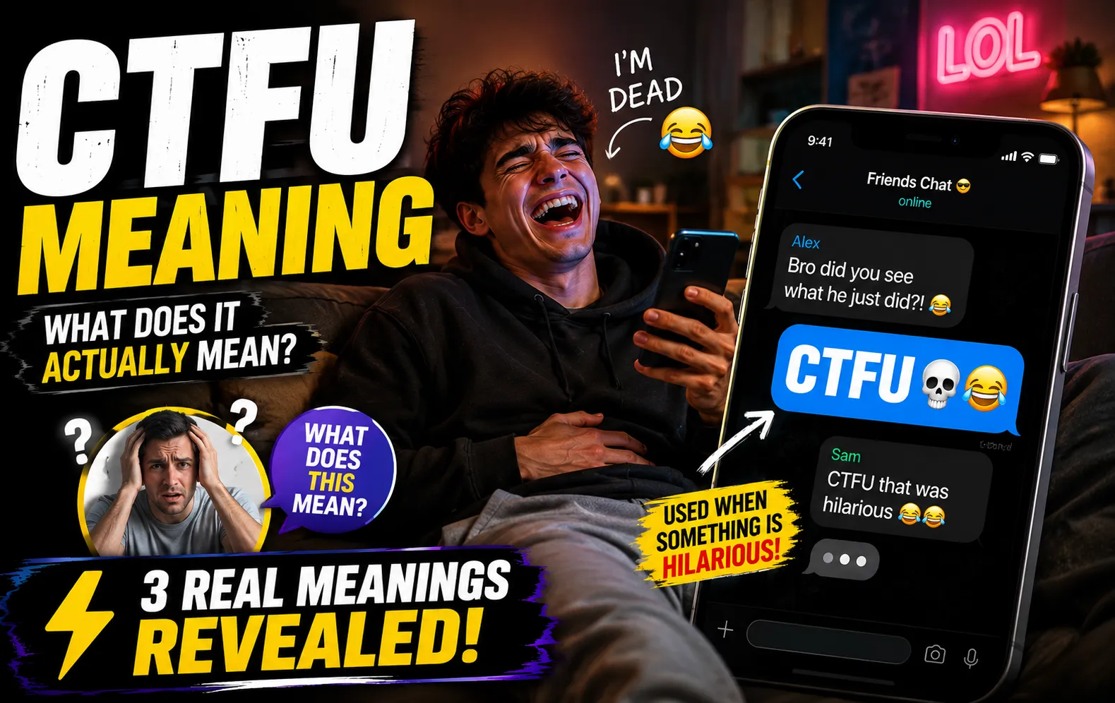 CTFU Meaning in Text