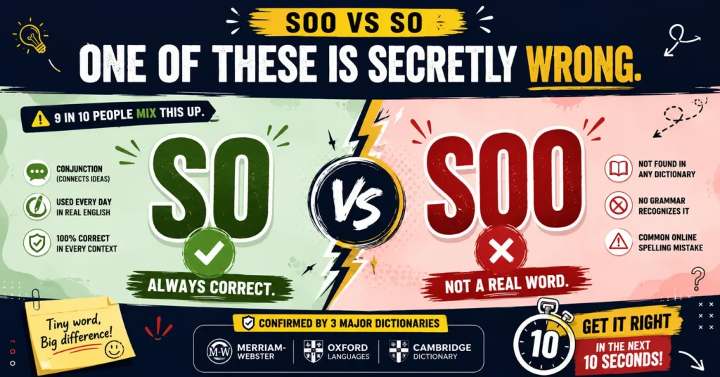 "Soo vs So