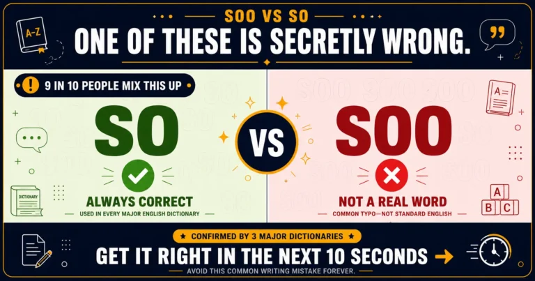 "Soo vs So