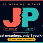 JP Meaning in Text