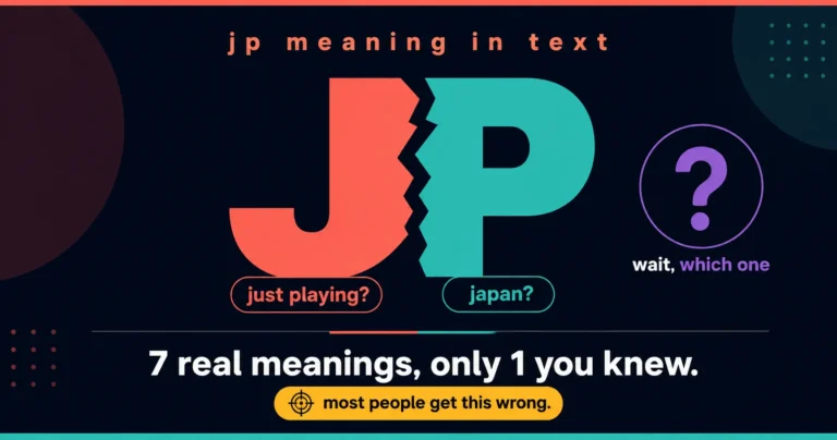JP Meaning in Text