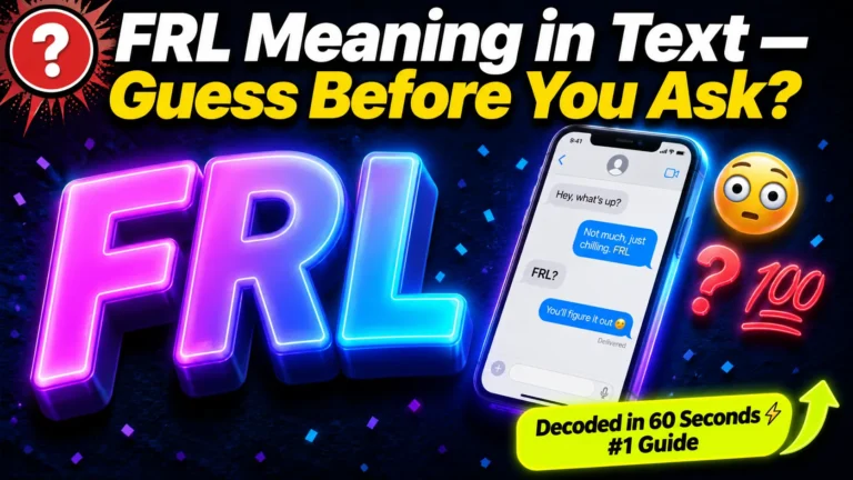 FRL Meaning in Text