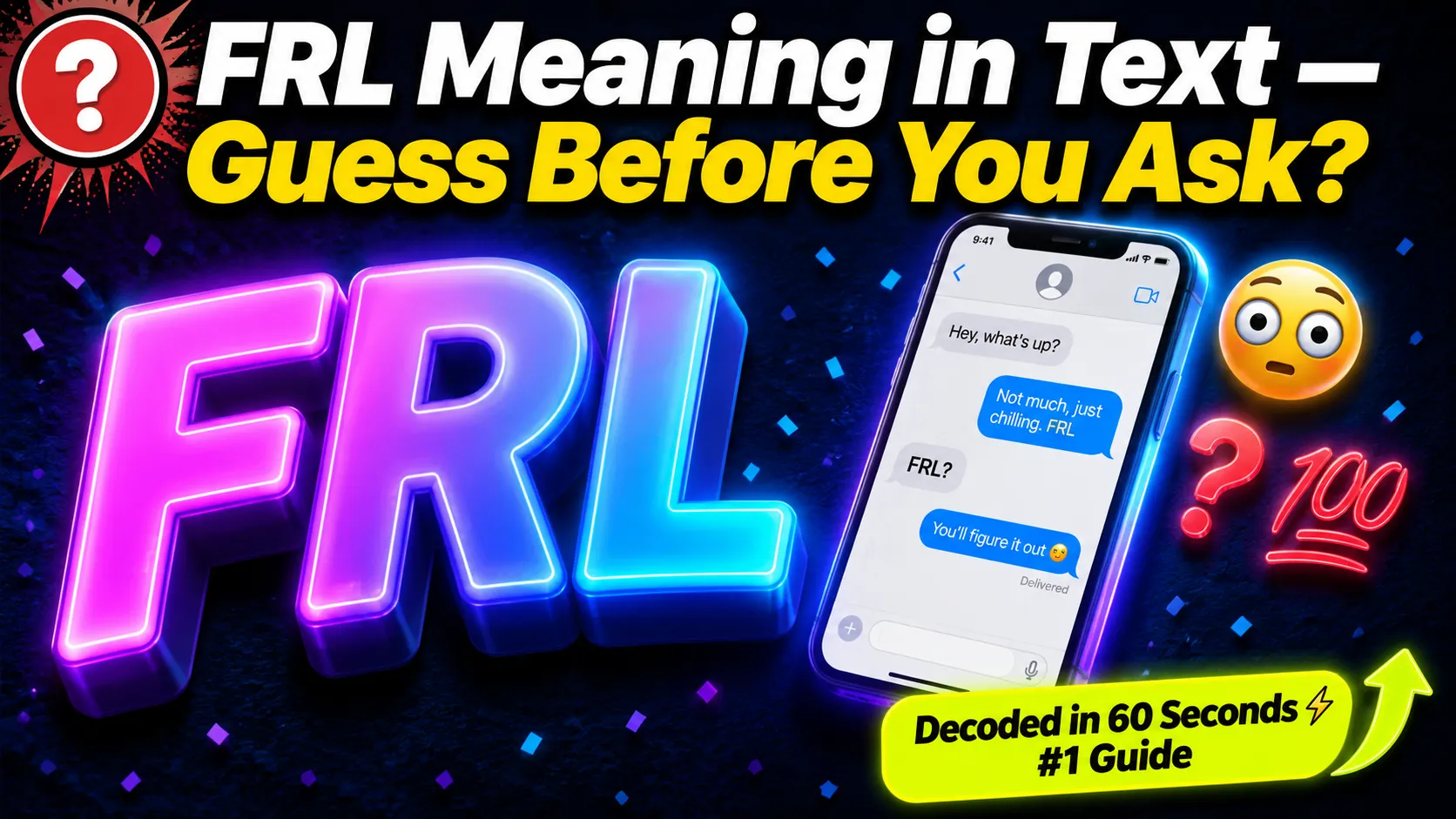 FRL Meaning in Text