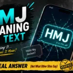 HMJ Meaning in Text