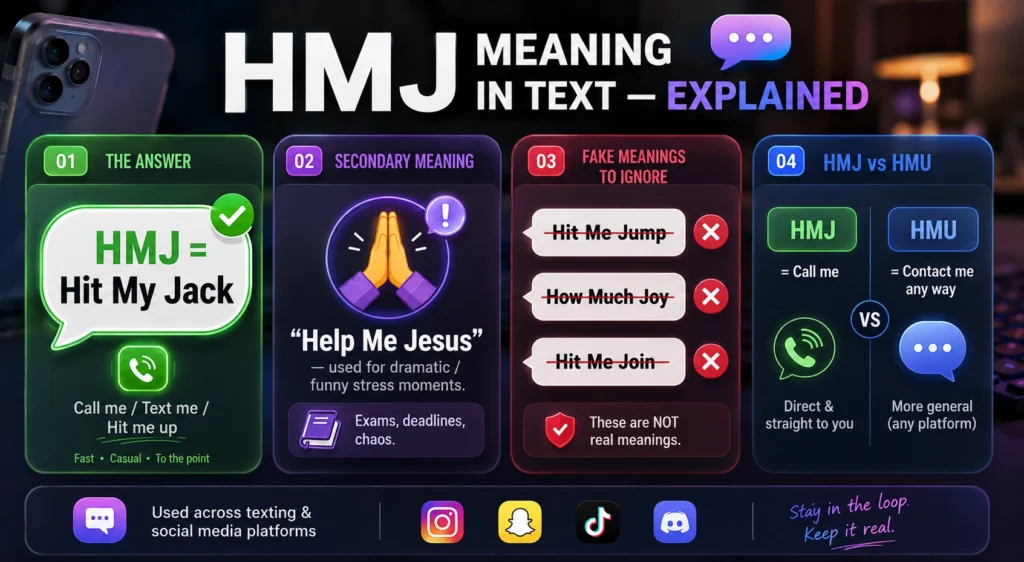HMJ Meaning in Text 