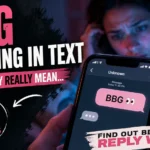 BBG Meaning in Text