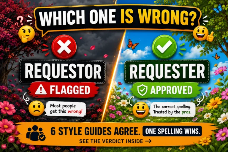 "Requester vs Requestor